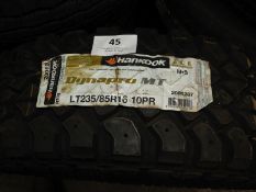 *Hankook Mud & Snow Dyno Pro Tyre LT235/85R16
