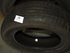 *Dunlop Fast Response 205/60R16 Tyre