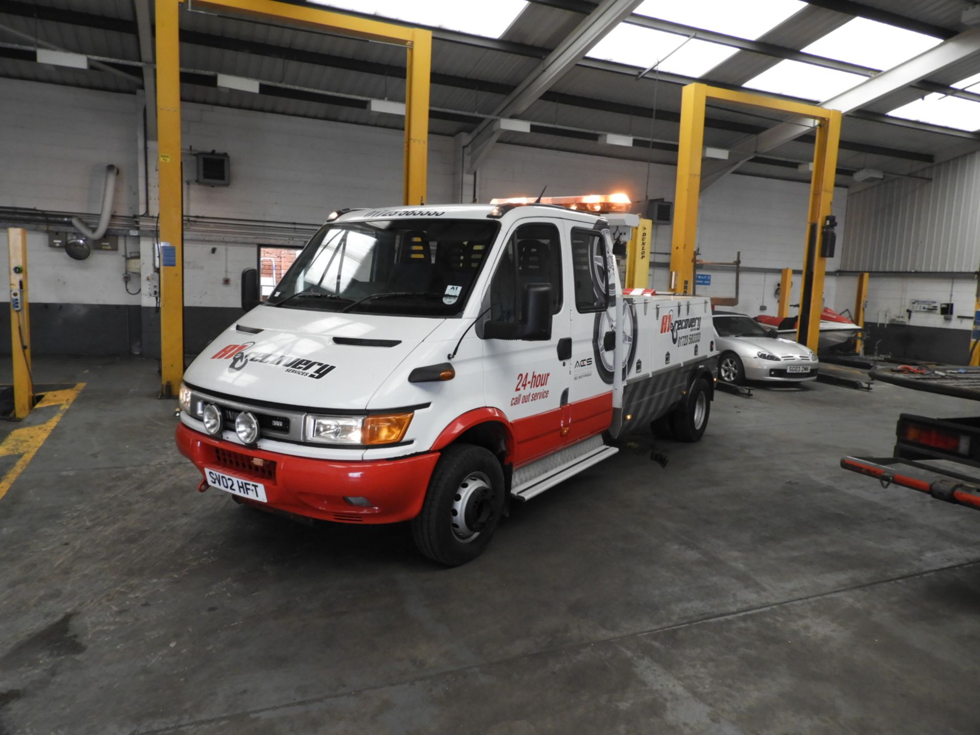 *Iveco Reg:SV02 HFT, 6.5 Tonne Long Wheel Base Recovery Truck with Cave Bland Engineering 2 Tonne S - Image 7 of 8