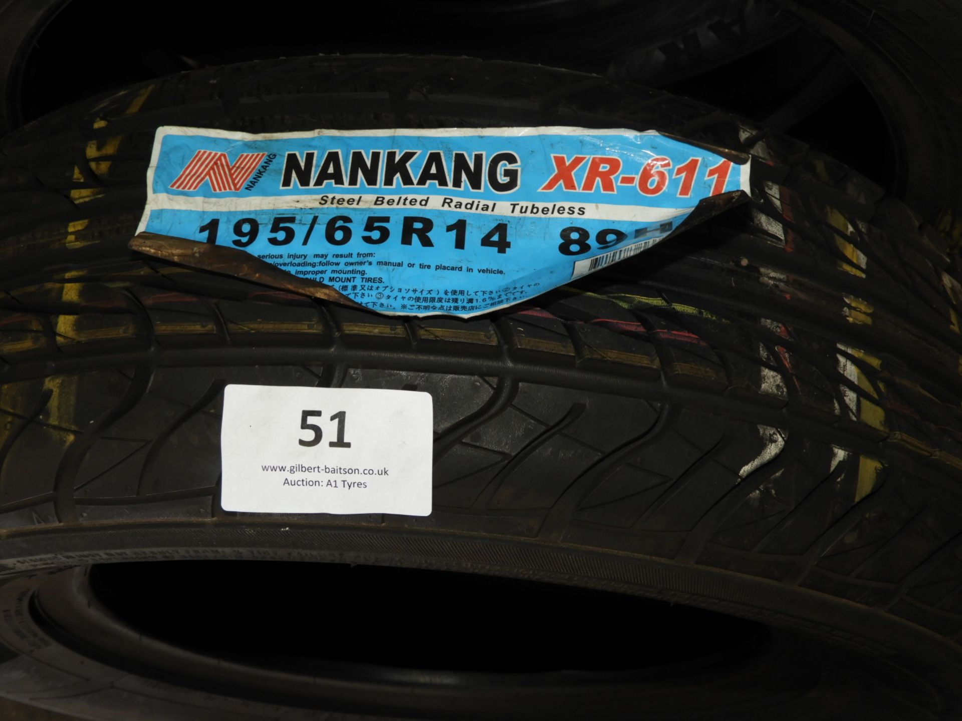 *Nankang XR611 195/65R14 Tyre