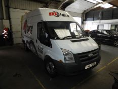 *Ford Transit Reg:K07 ZTB Long Wheel Base High Roof Fully Equipped Mobile Tyre Changing Van.