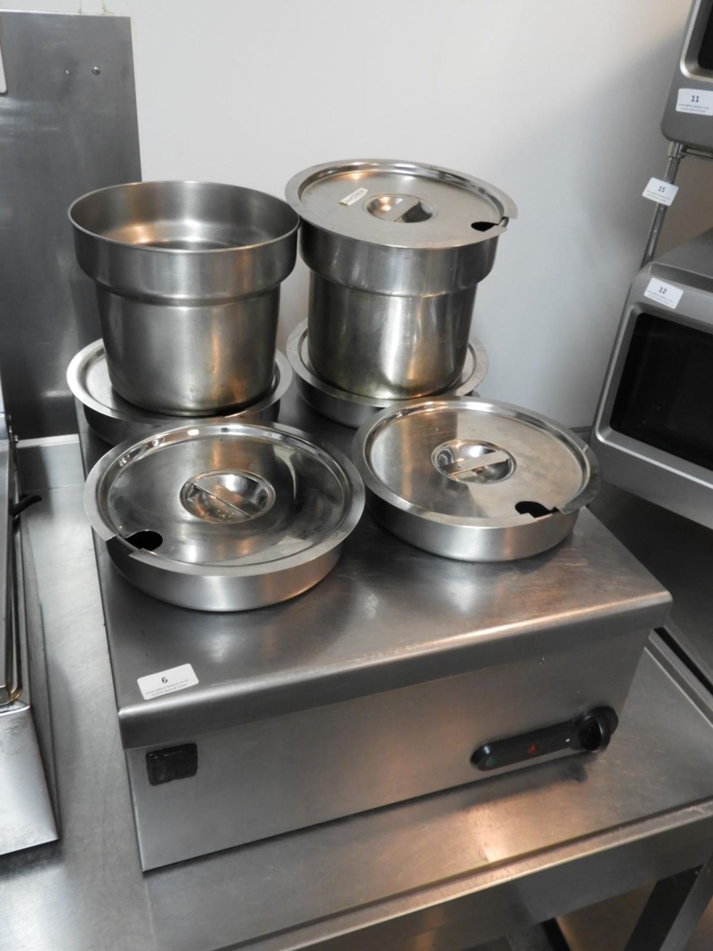 Parry Four Pot Dry Bain Marie