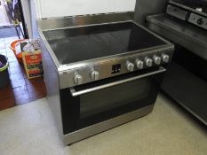 Bush BSC90ESS Stainless Steel Oven with Five Ring