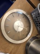 Stainless Steel Wall Clock