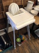 Two IKEA Style High Chairs