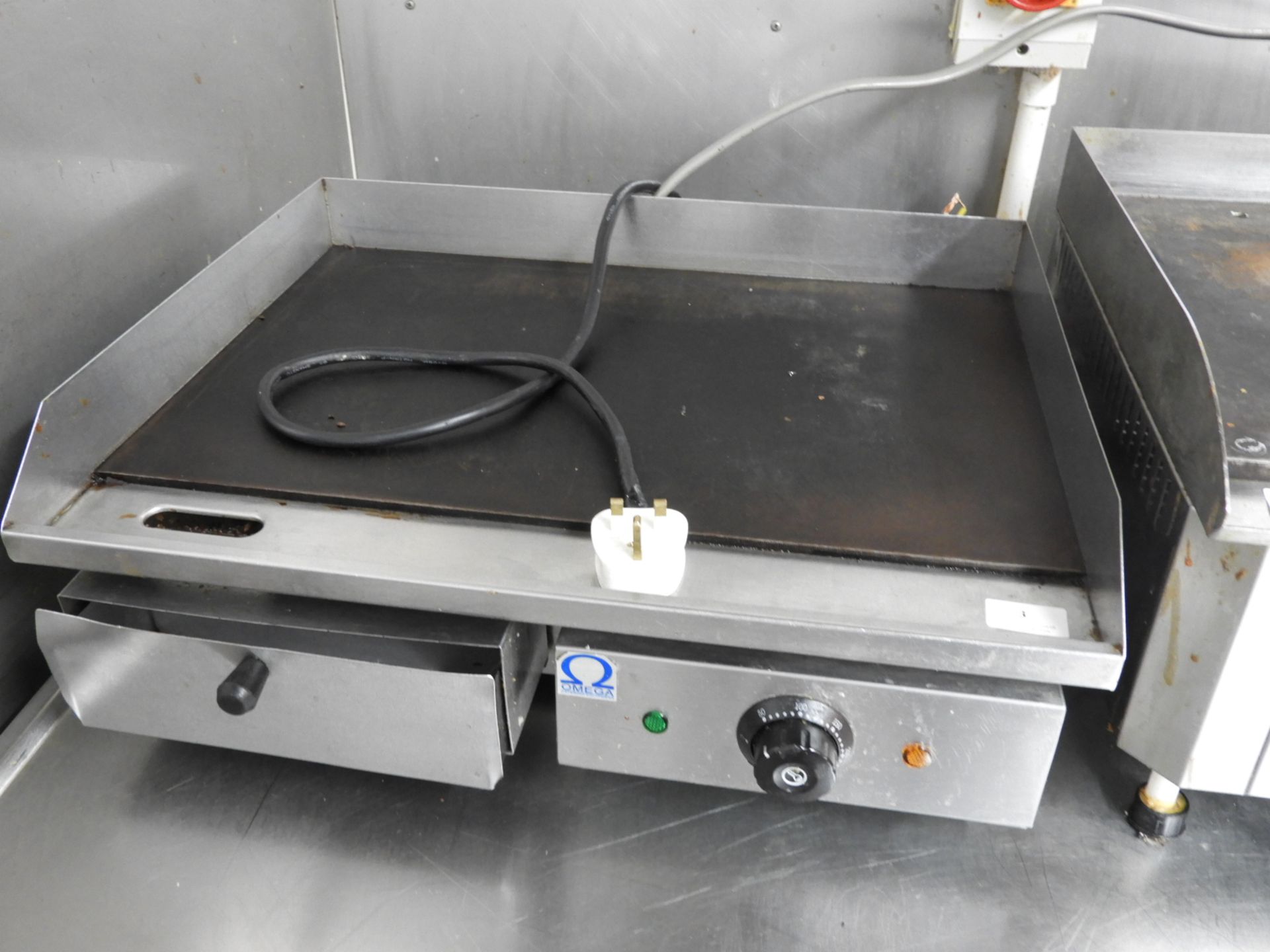 Omega Counter Top Electric Griddle 55x43cm