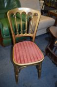 Gold Painted Dining Chair