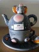 Comical Elephant Teapot