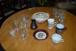 Indian Tree Tureen and Glassware