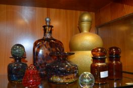 Collection of Vintage Art Glass, Bottles, etc.