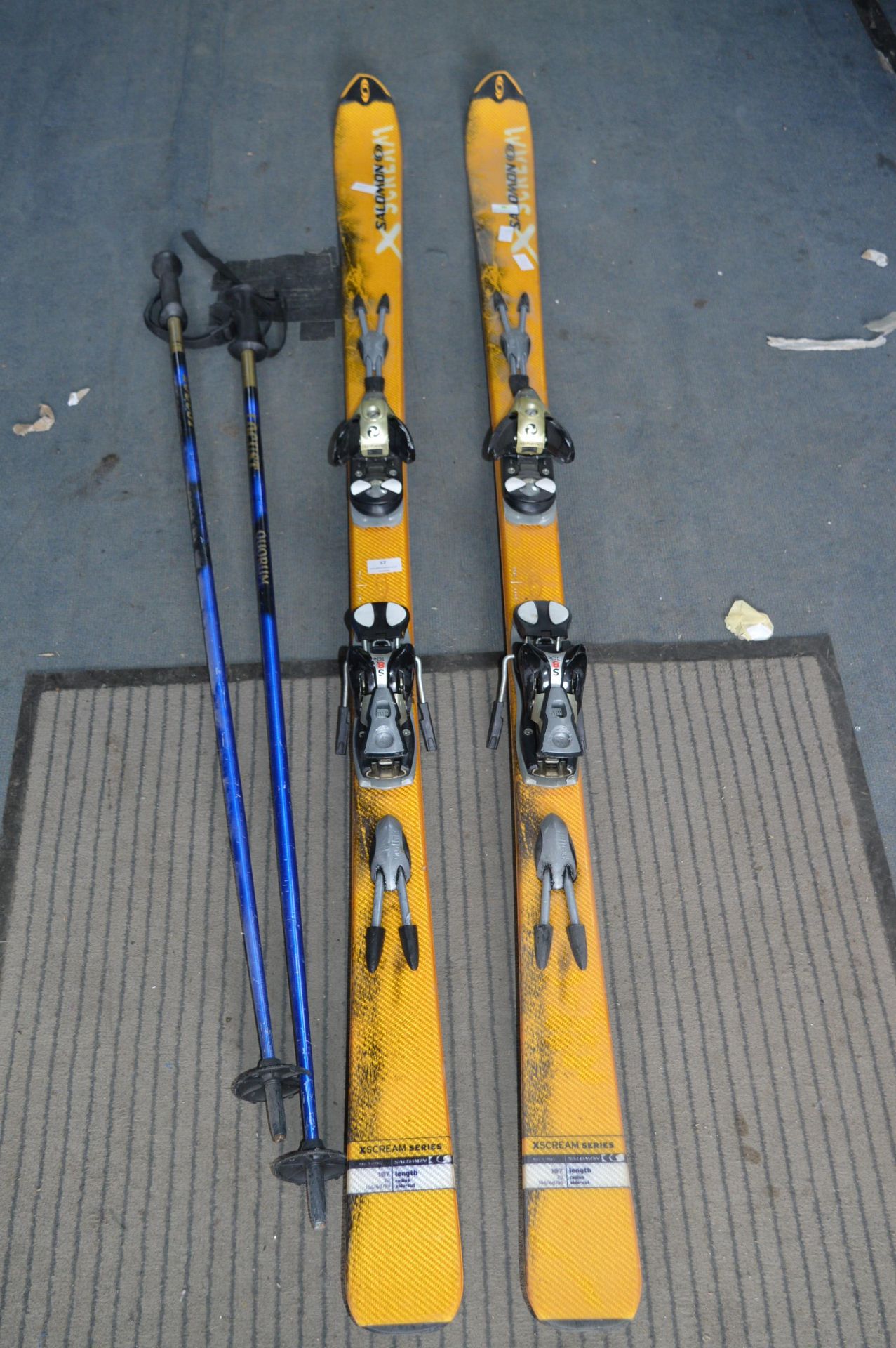 Solomon Scream 190 Skis with Solomon Binding