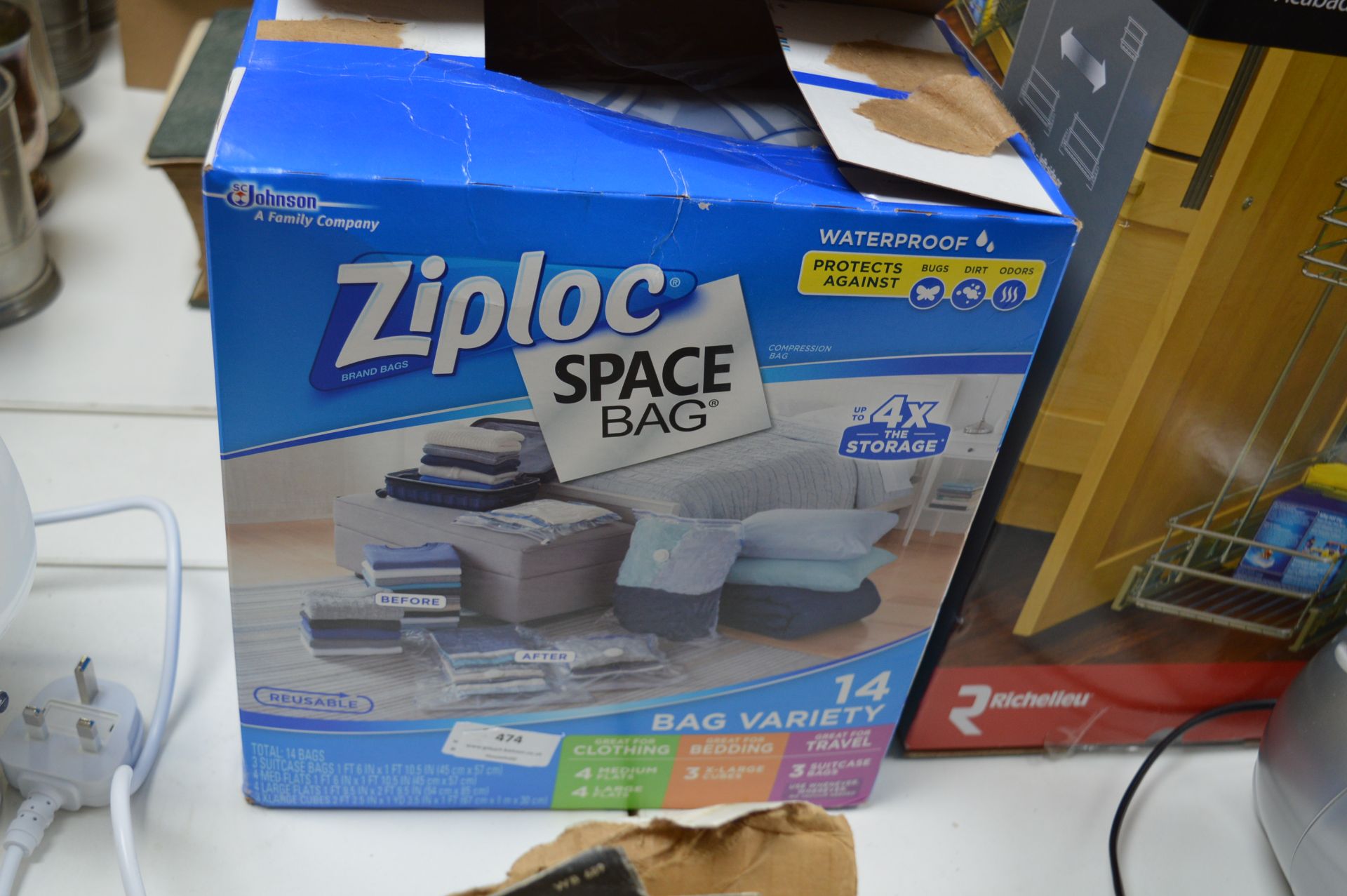 *Ziploc Space Bags