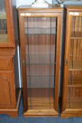 Tall Glazed Front Display Cabinet