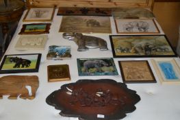 Eighteen Assorted Elephant Pictures