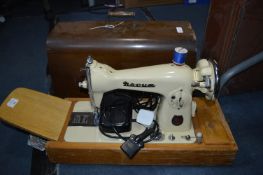 Vintage Electric Sewing Machine with Case