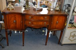 Reproduction Classical Style Mahogany Sideboard wi