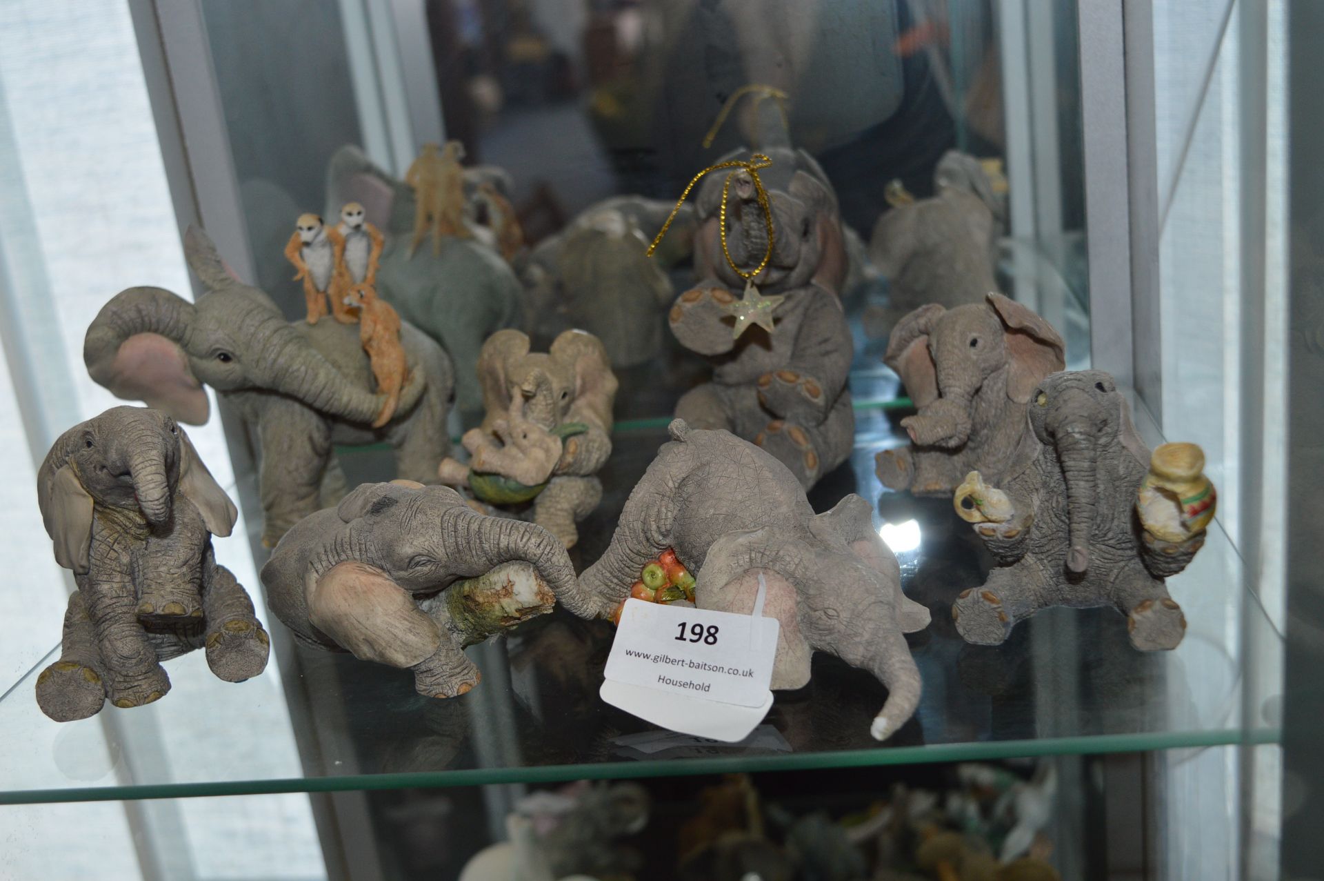 Collection of Eight Tuskers Elephants