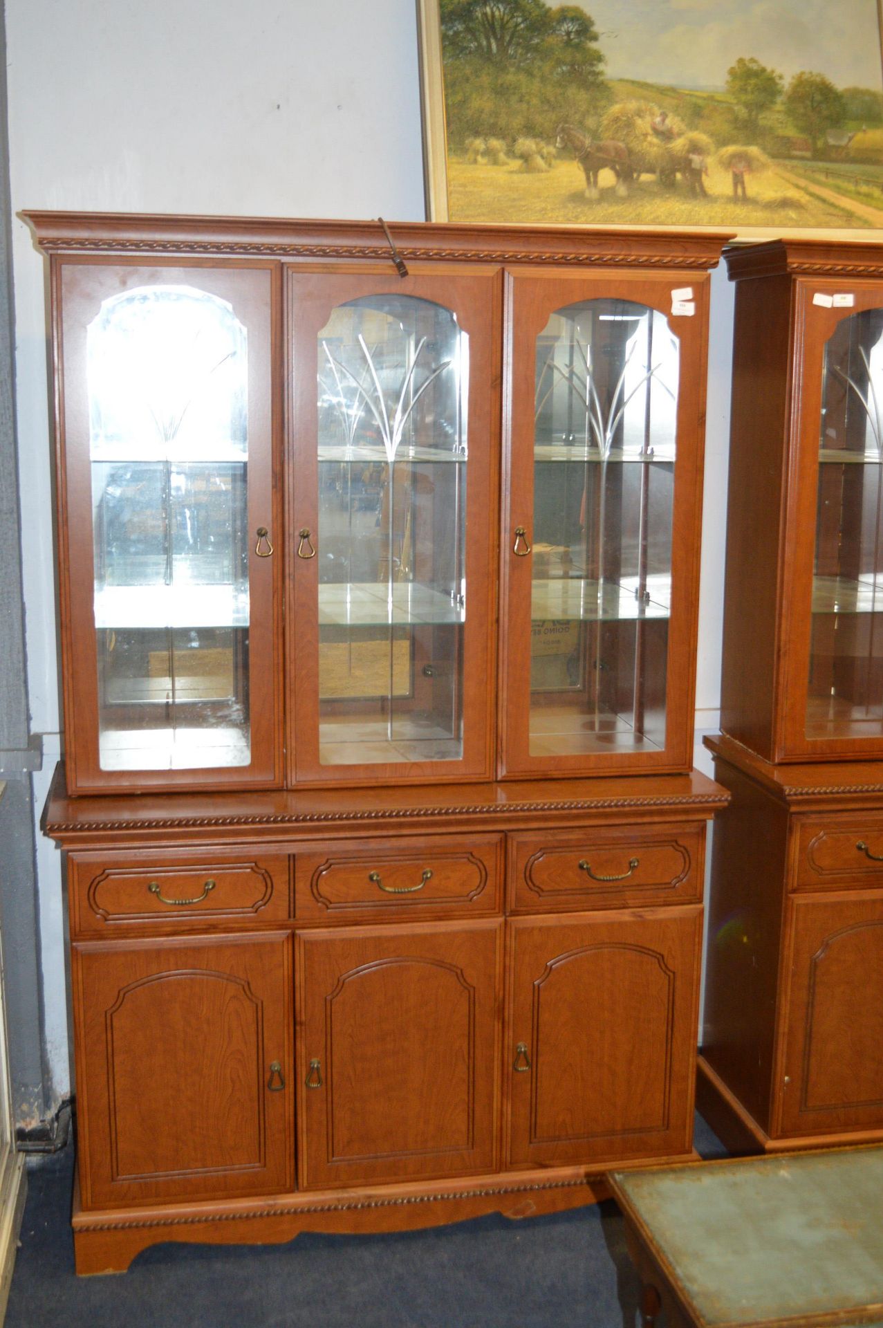 Bookcase with Glazed Front