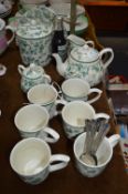 Ivory Pattern Part Tea Set