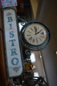 Reproduction French Bistro Clock