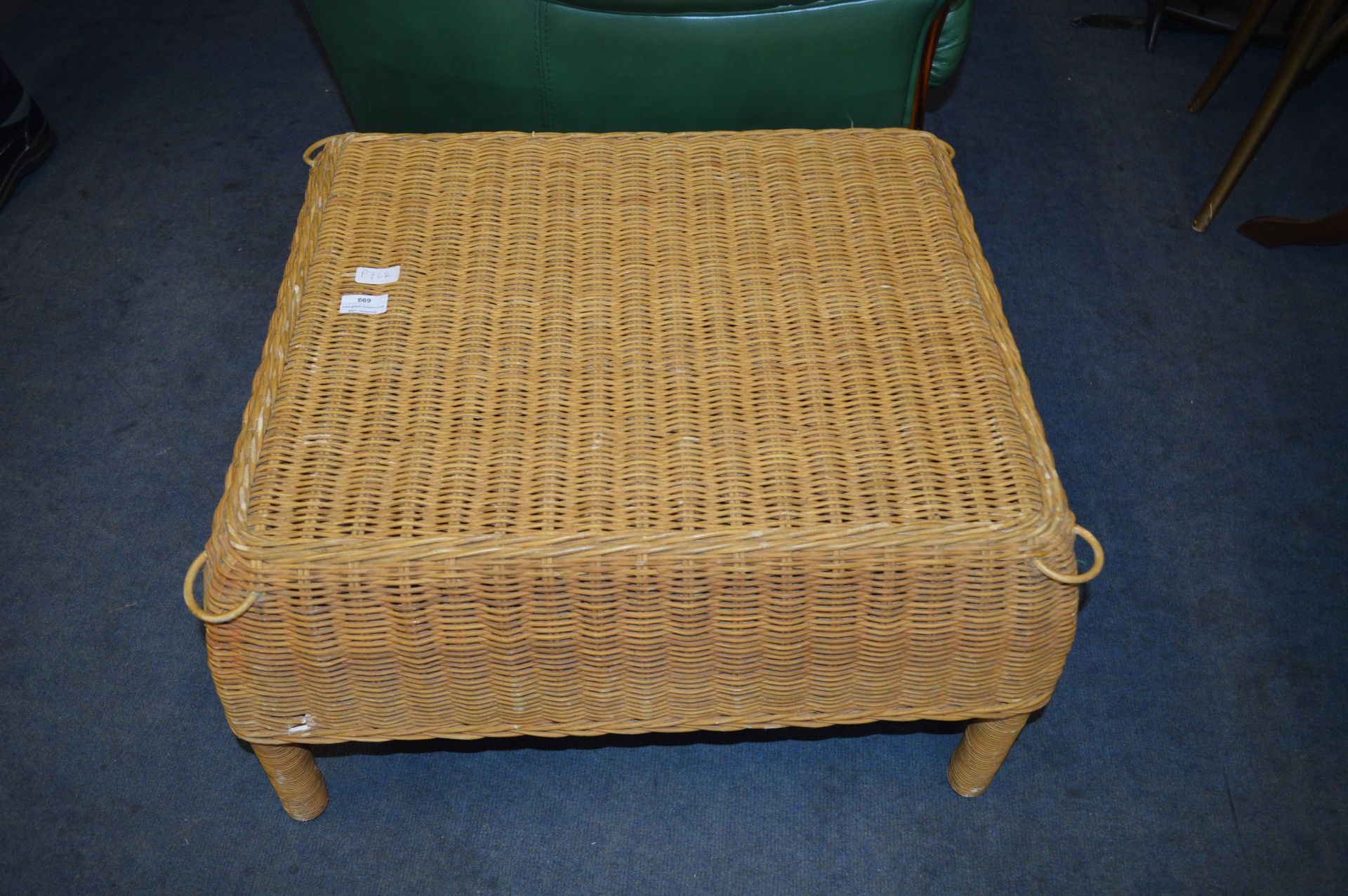 Cane Work Side Table