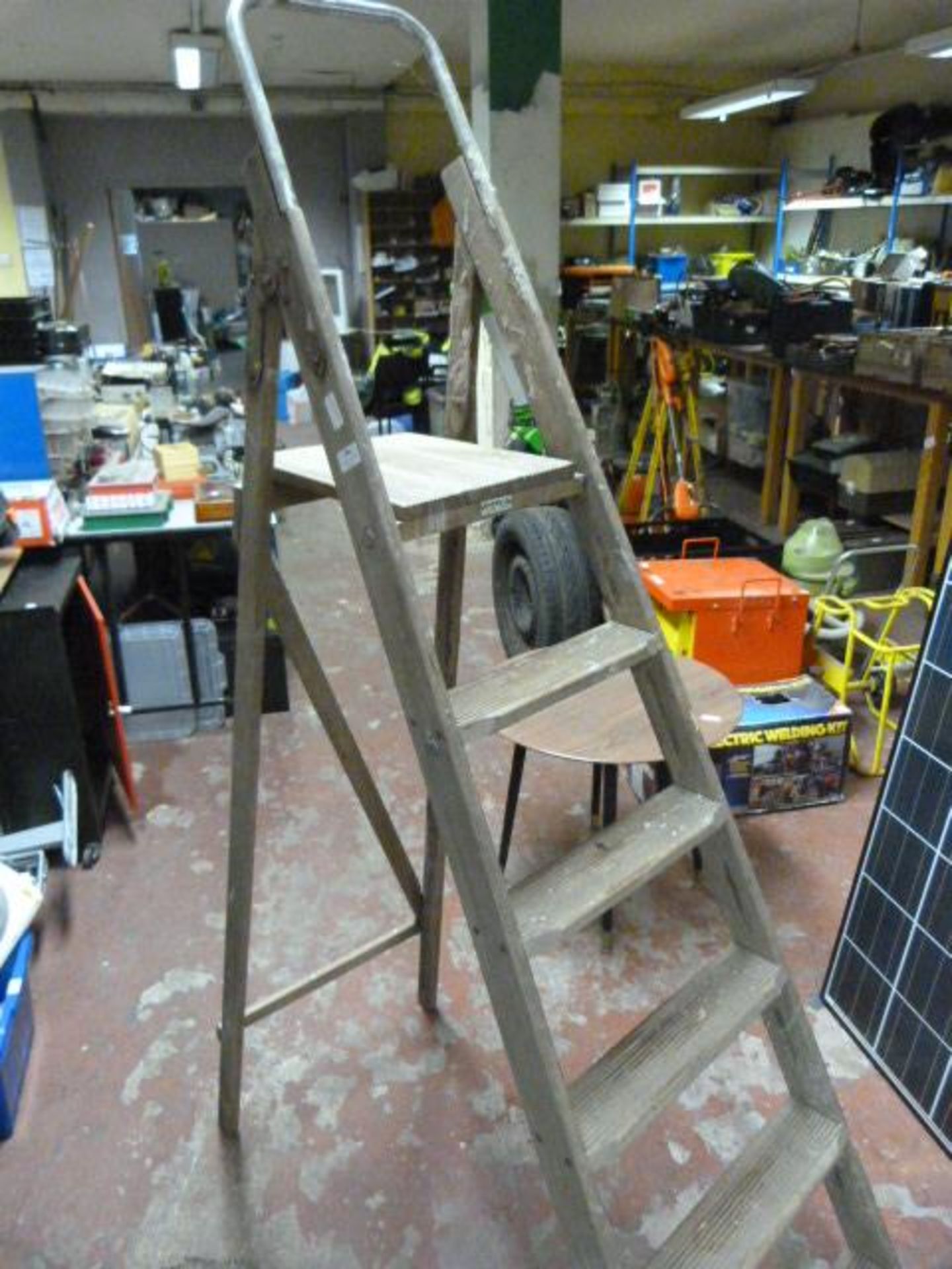 Set of Five Tread Step Ladders