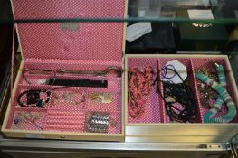 Jewelry Box and Quantity of Costume Jewelry