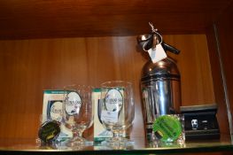Collection of Guinness Memorabilia, and a Soda Sip