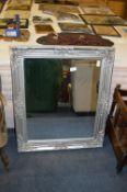 *Silver Framed Wall Mirror