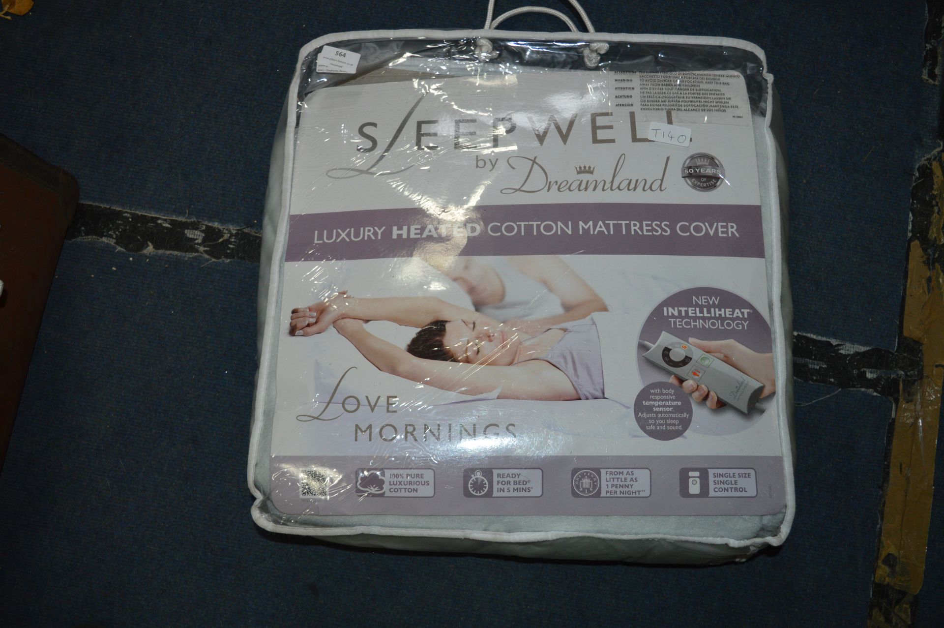 Dreamland Sleepwell Heated Cotton Single Mattress