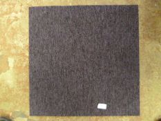 Eight Purple Carpet Tiles 50x50cm