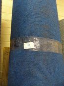 208cm Roll of Blue Carpet