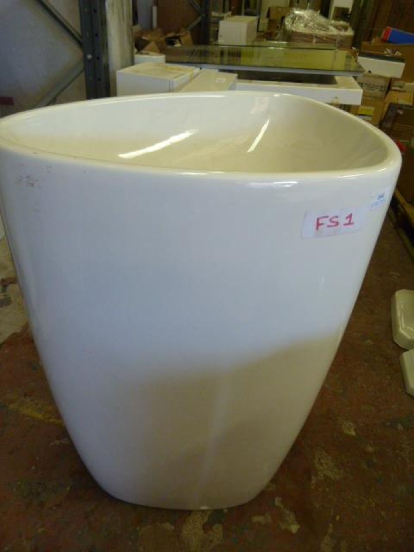 *Freestanding Ceramic Sink