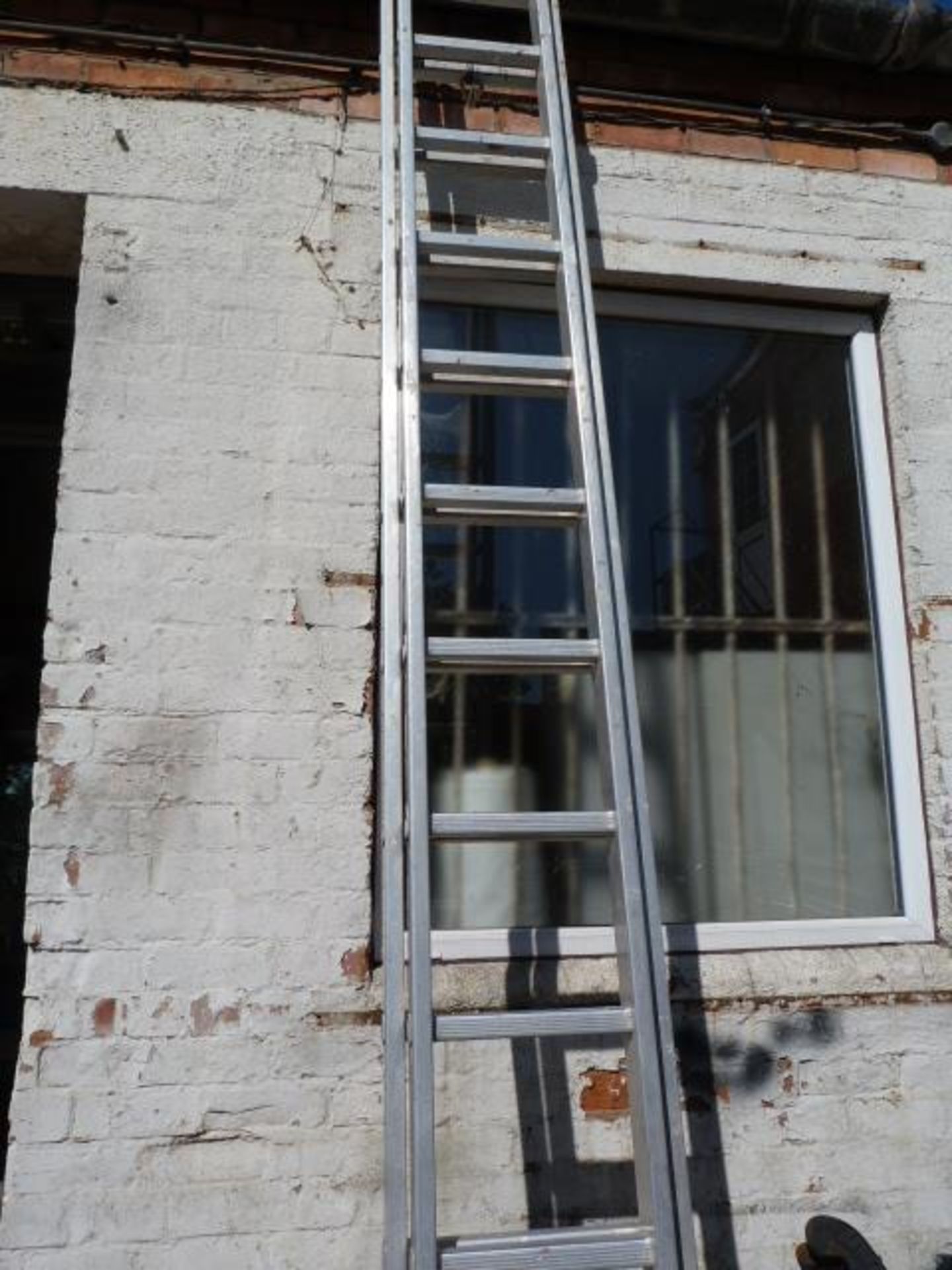 Twenty Six Tread Extending Ladder