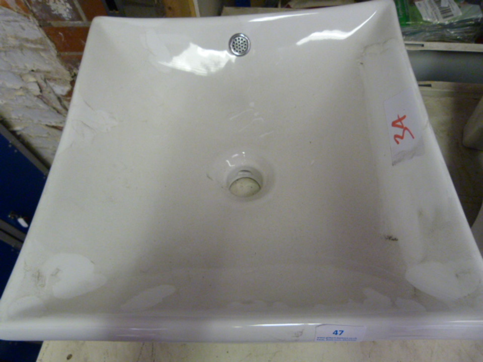 *Square Contemporary Ceramic Sink