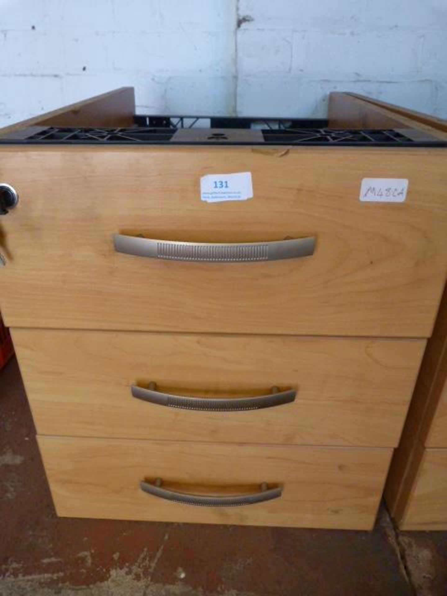 Three Drawer Office Unit