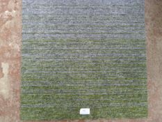 Sixteen Grey/Green Carpet Tiles 50x50cm