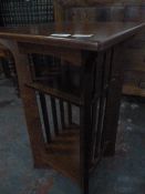 Small Eastern Style Oak Table