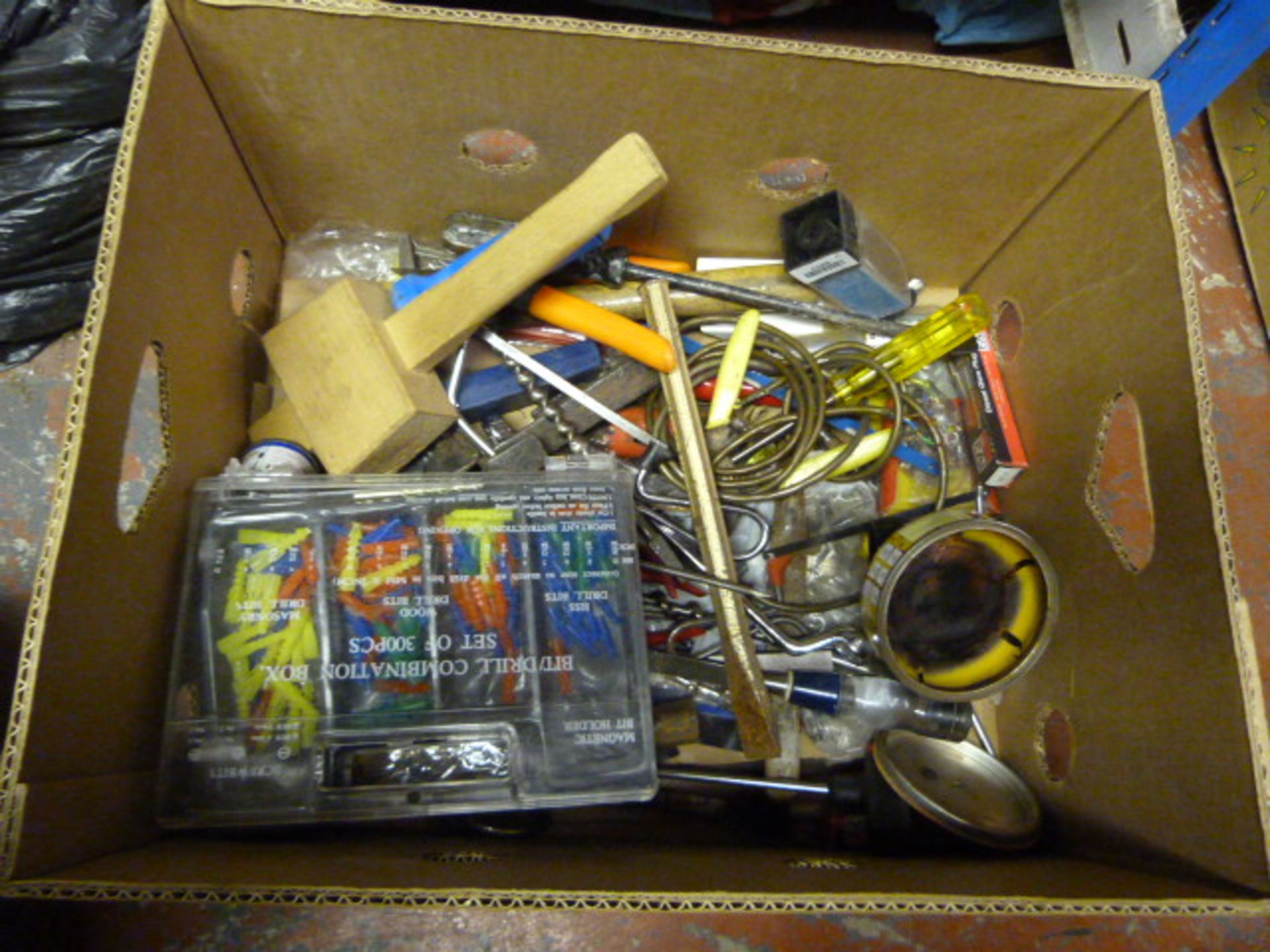 Box of Assorted Tools