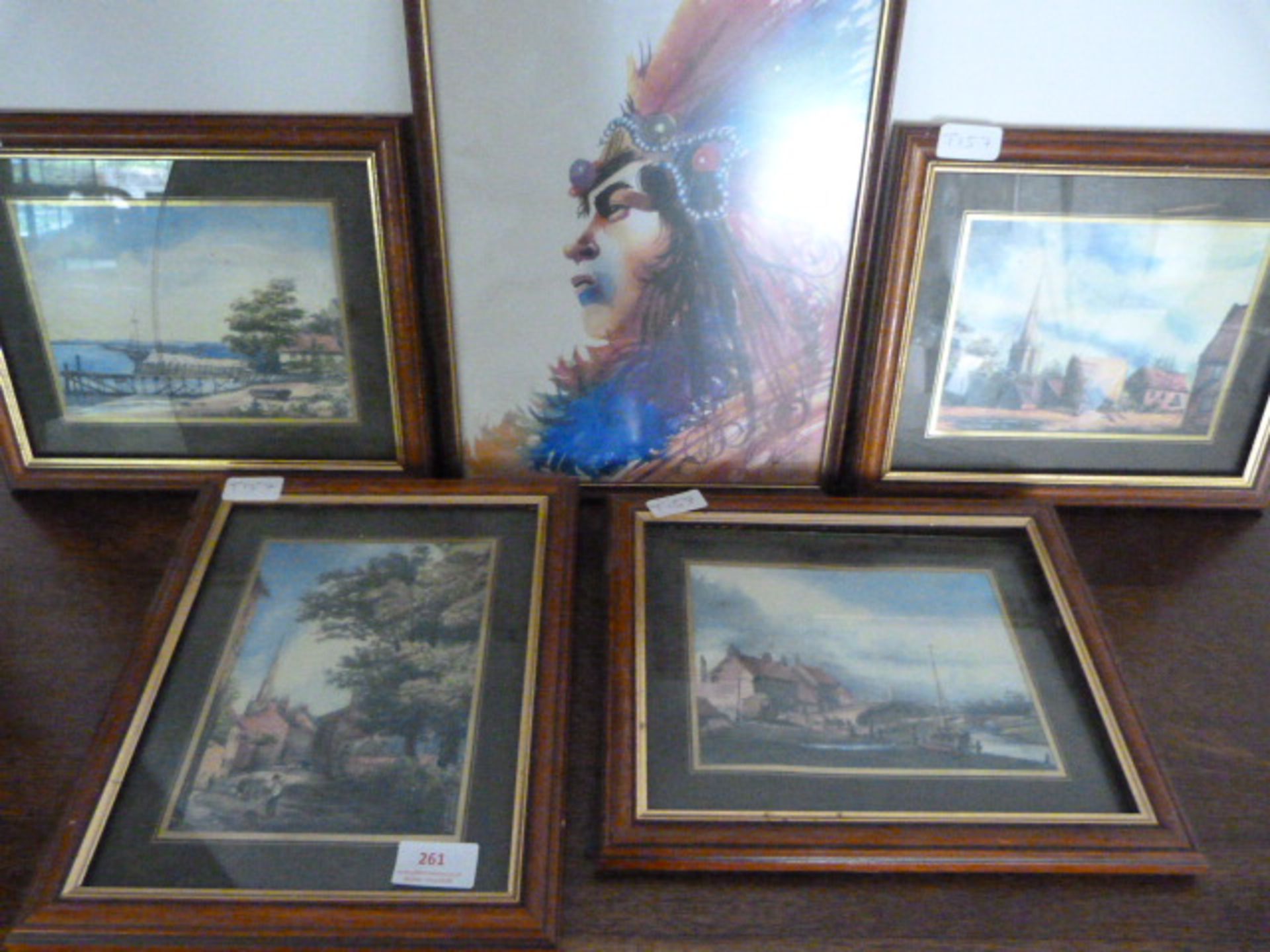 Five Framed Pictures