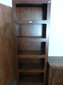 Tall Mahogany Bookcase