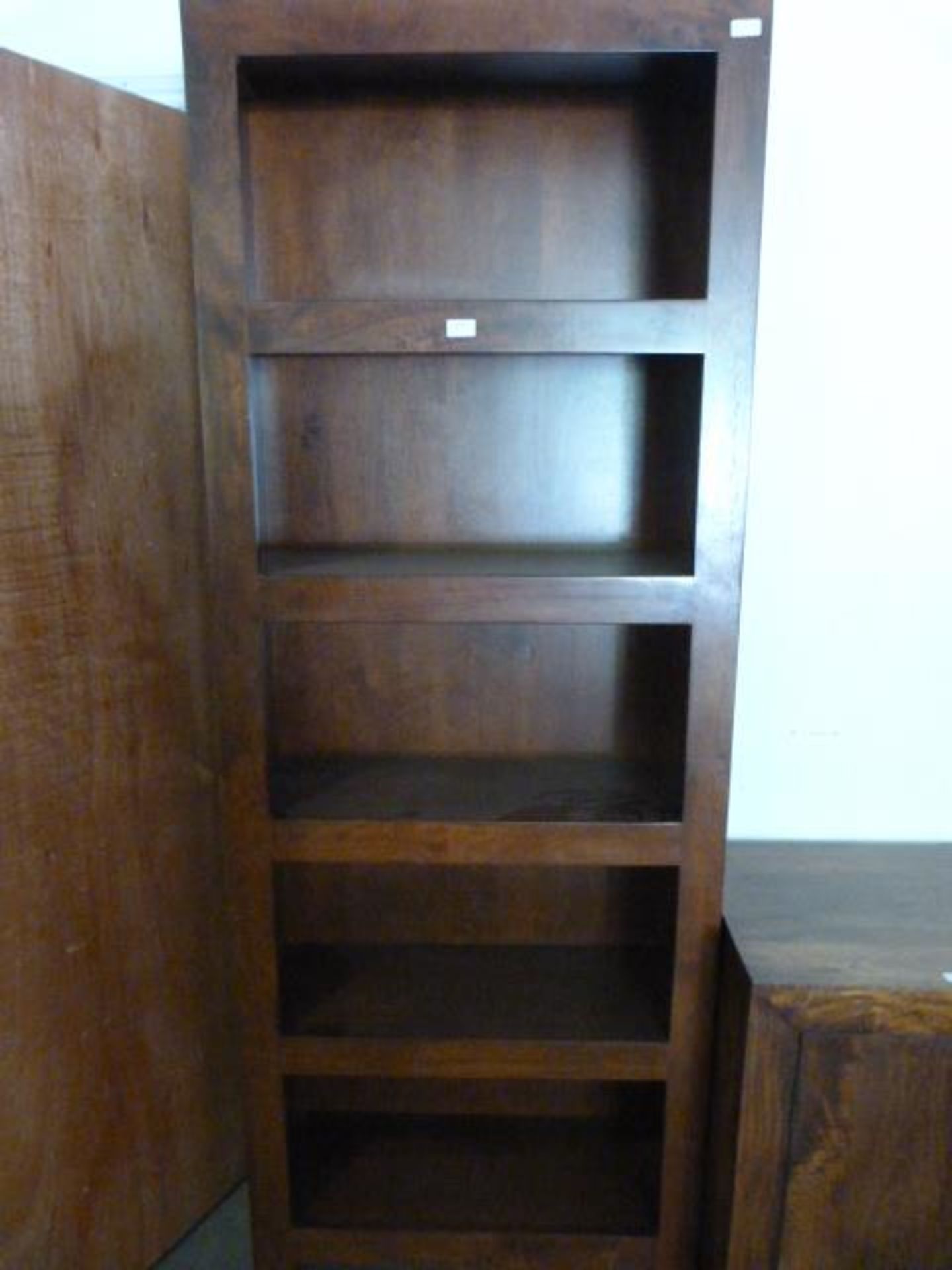 Tall Mahogany Bookcase