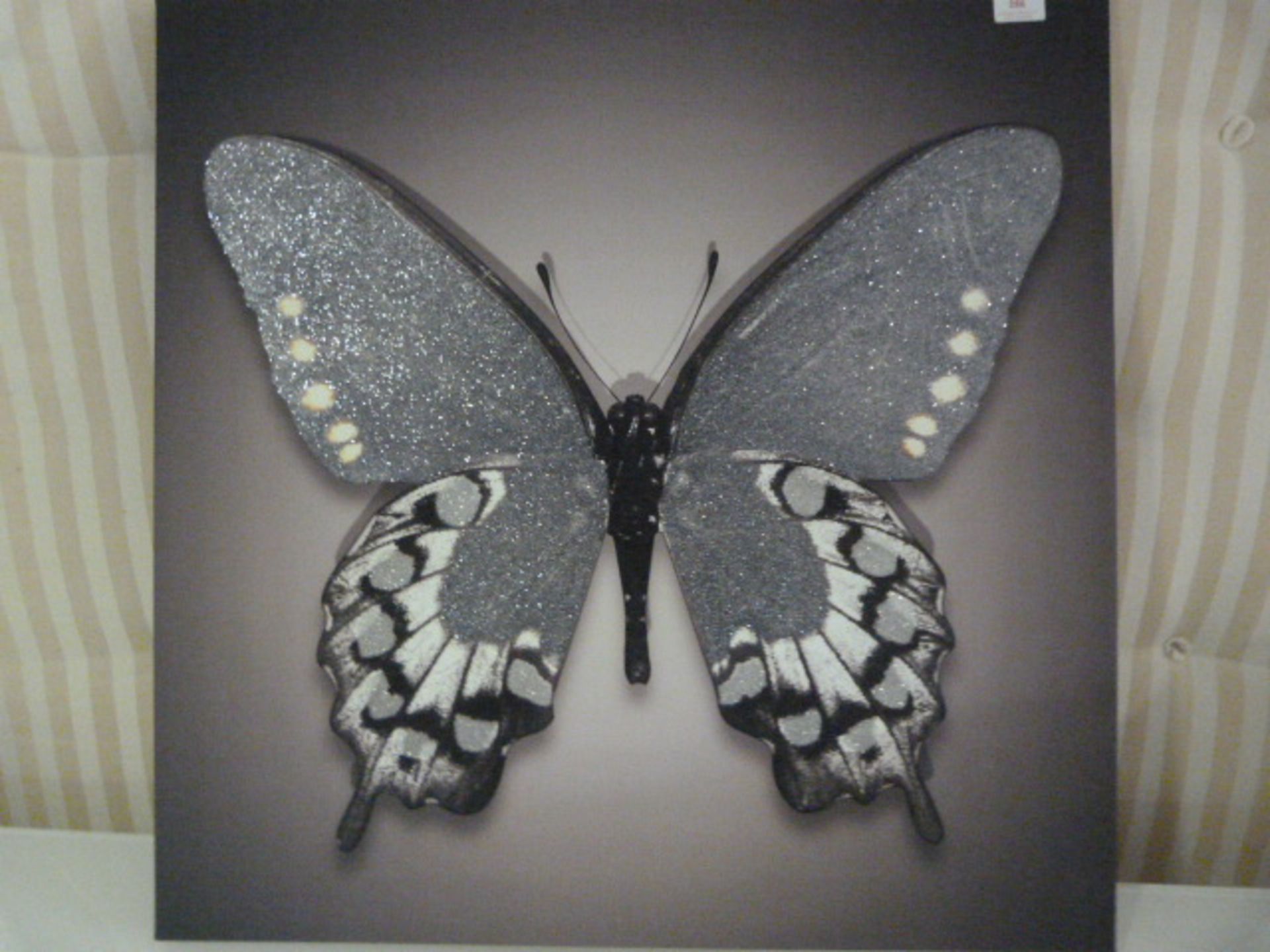 Metallic Print of a Butterfly