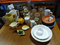 Assortment of Kitchen Jars, Jugs and Dishes, etc.