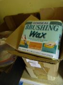 Six 500ml Tin of Ronseal Brushing Wax