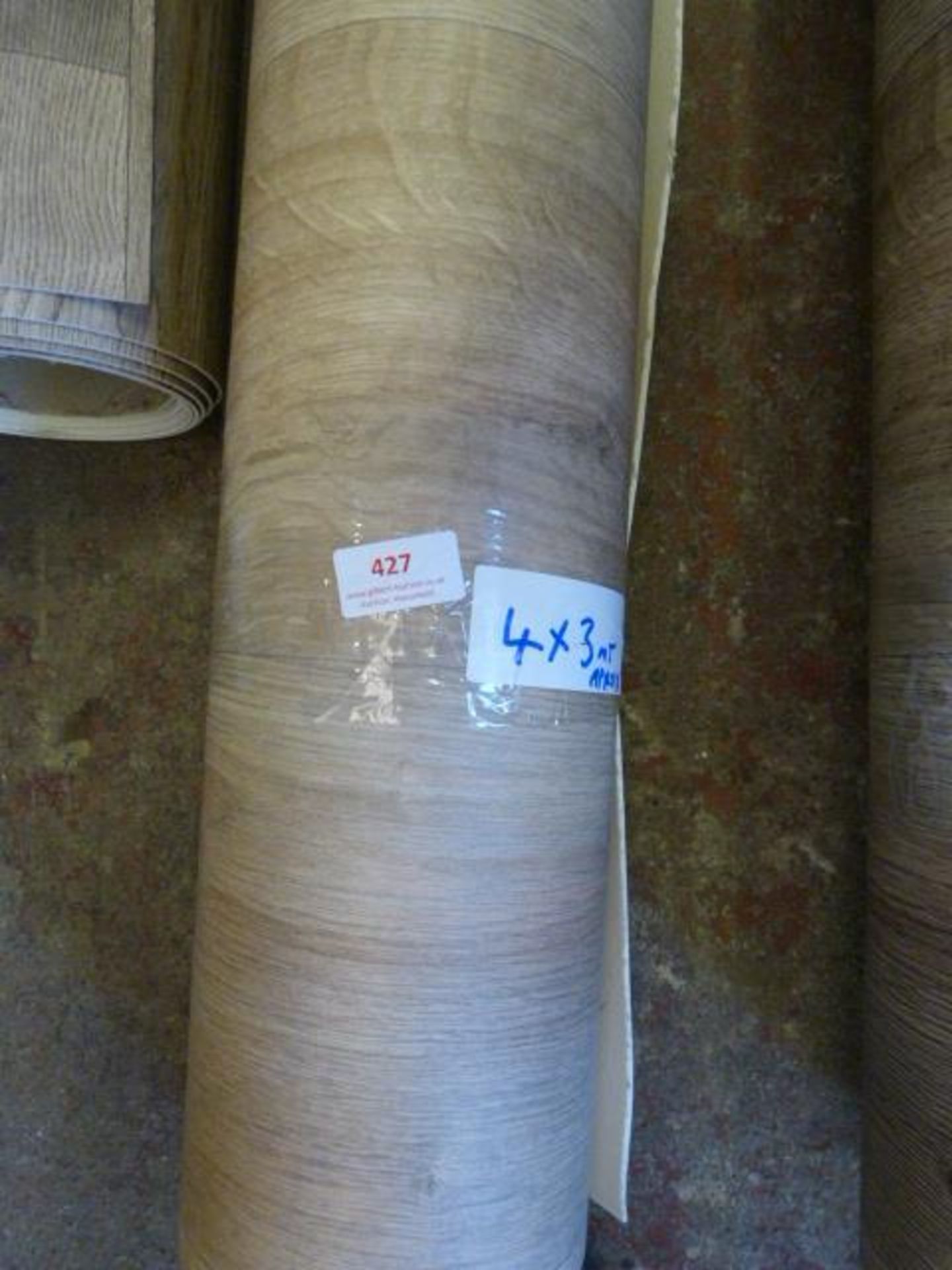 Roll of Lino Flooring 4x3m