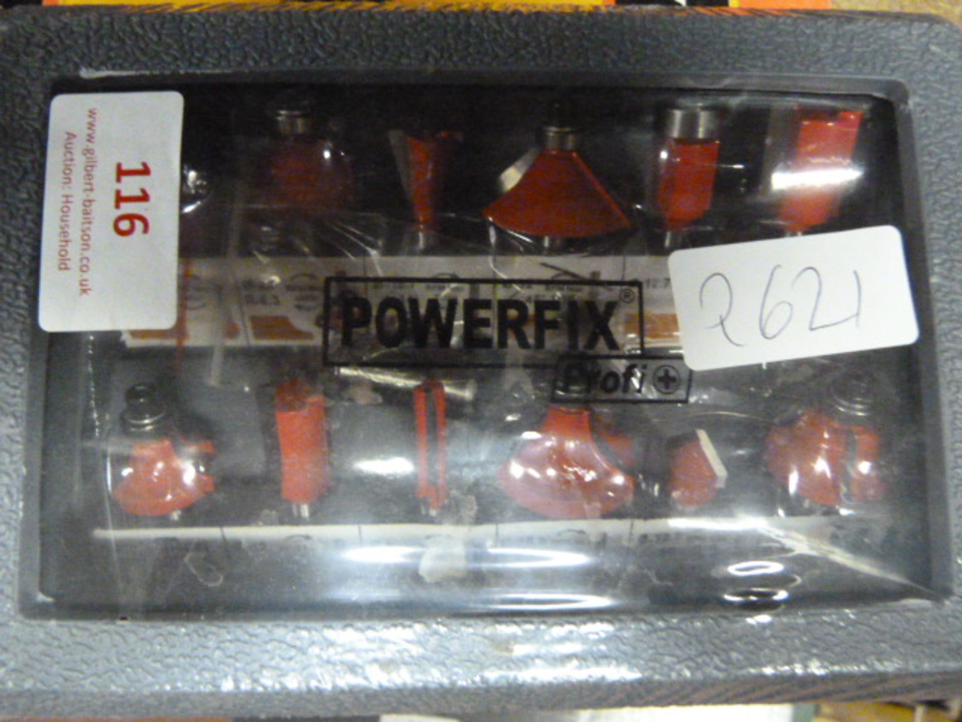 *Set of Powerfix Router Cutters