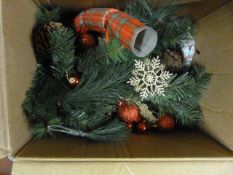 *Small Box of Christmas Decorations