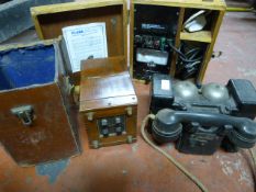 *Vintage Loop Tester, Mk.III Telephone Set and a P