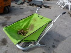 Folding Canvas Wheelbarrow